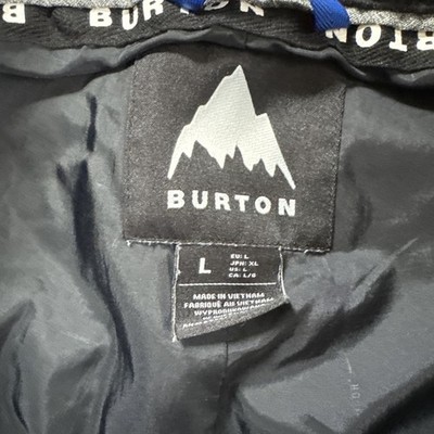 Burton Snow Pants Size L RN#87380 Gray | eBay