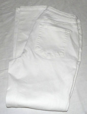 SONOMA White SKINNY Denim Jeans Womens Size 8 R Inseam 30"