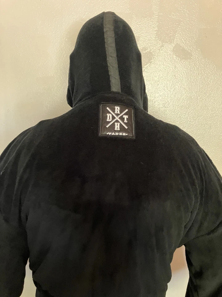 Star Wars Darth Vader Albornoz con Capucha para Hombre Talla XXXL Disfraz de Halloween Fiesta Foto 3 de 4