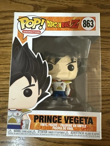 Funko Pop! Vinyl: Dragon Ball Z- PRINCE VEGETA #863 NEW!