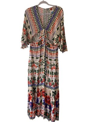 petal long sleeve dress Petal and Pup Women's Ilyana Long Sleeve Maxi Dress