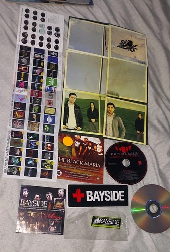 Bayside LOT Promos Fold Out Poster Sticker Bonus Dvd Cds L@@K A Lot More FS