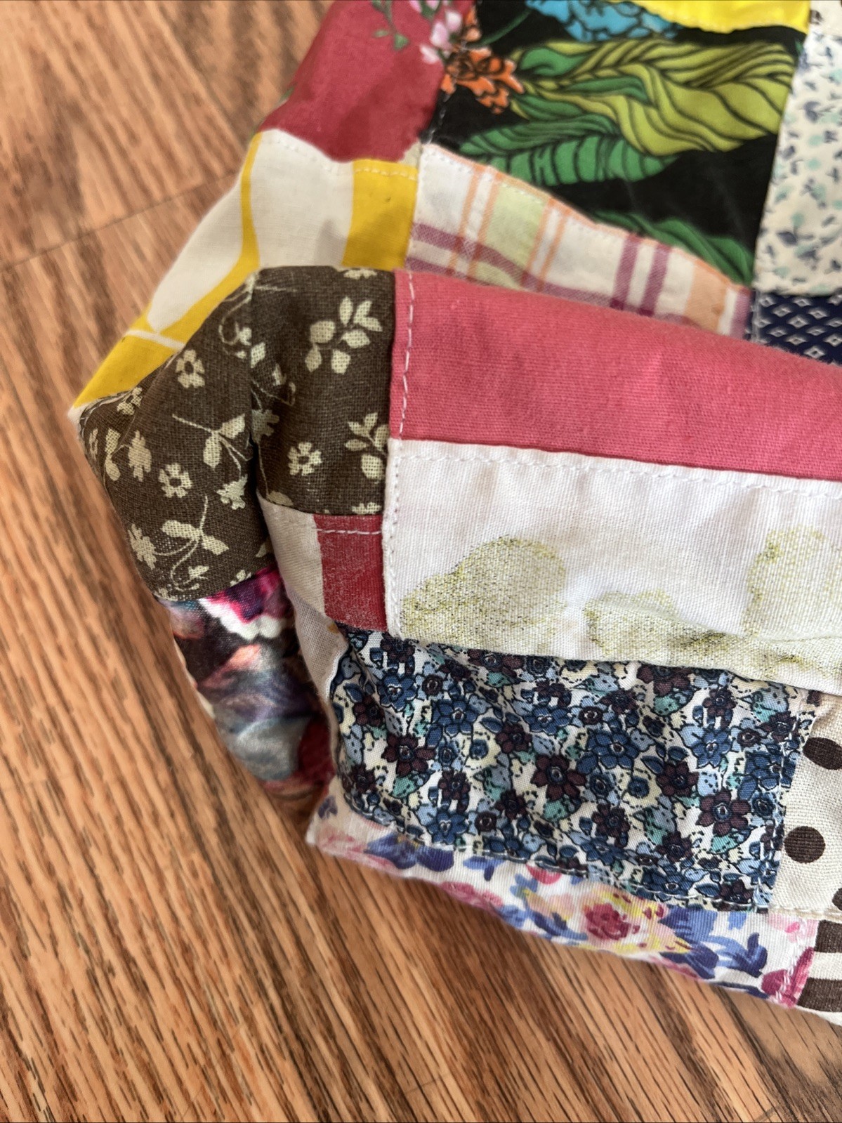 Patchwork Quilted Tote Bag Boho - image 17