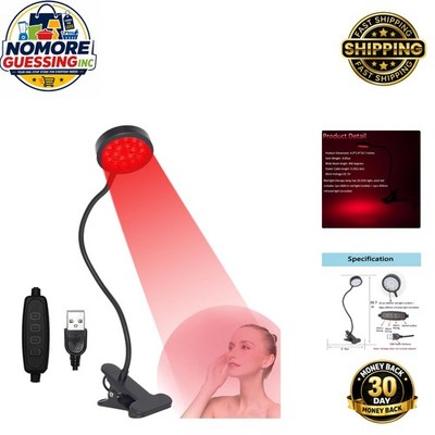 Portable Red Light Therapy Device for Face & Body - Energy-Efficient & Effective