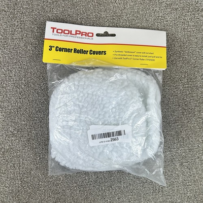 #ad ToolPro 3quot; Inch Corner Roller Cover For Tool Pro Corner Roller TP07020 3 pack $4.79