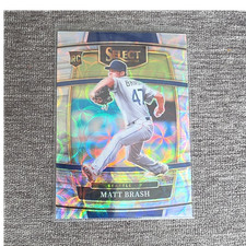 Panini 2022 Select Concourse Matt Brash RC Scope Prizm #1 Seattle Mariners