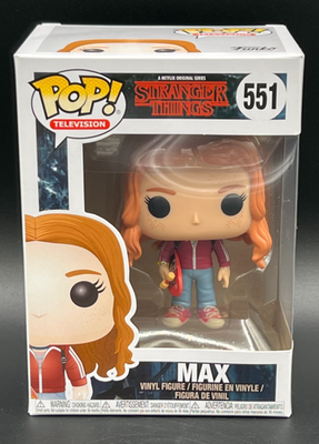 Funko Pop Stranger Things ~ Max with Skateboard #551 | eBay
