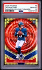 2025 PANINI PHOENIX PARAGON YELLOW PYRAMIDS #4 JAXSON DART ROOKIE 125/149 PSA 10