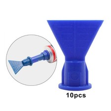Set of 10 Wave Shape Cone Nozzle Spray Tip Plastic