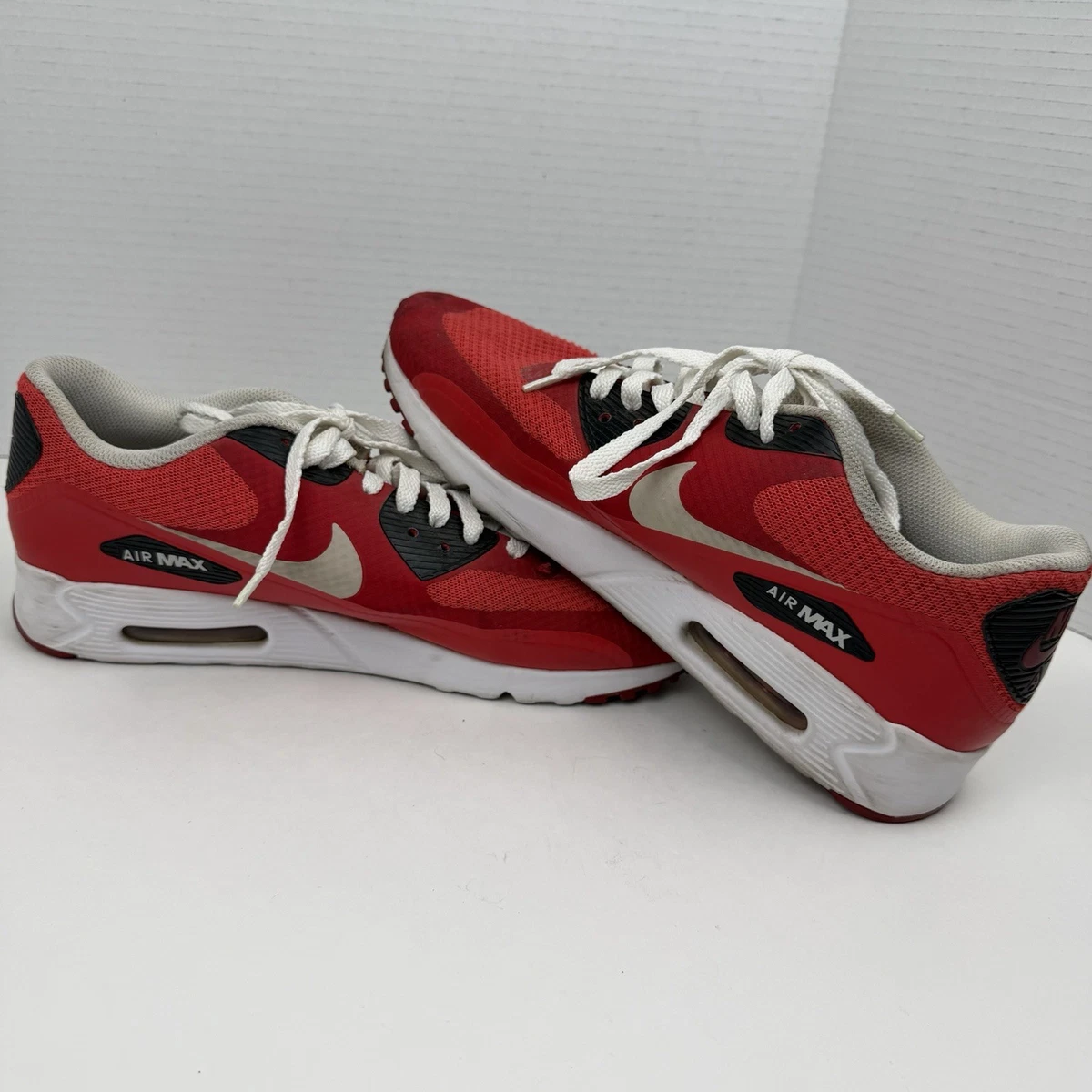 Nike Air Max 90 Essential Black Gym Red for Sale | Authenticity