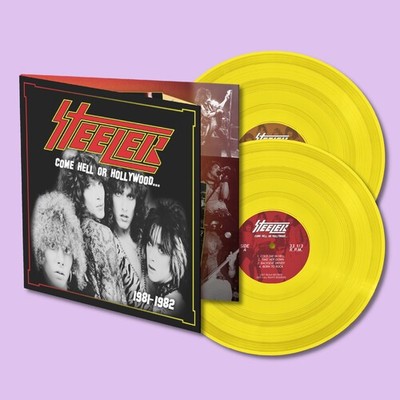 Steeler - Come Hell or Hollywood 1981-1982 - Yellow [New Vinyl LP] Colored Vinyl
