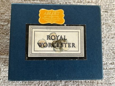 Pair of Antique ROYAL WORCESTER Egg Coddlers in Original Box EC!