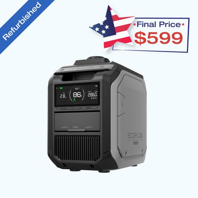 #ad EcoFlow SG3000 Smart Dual Fuel LPG丨Gas Generator Powered for Emergencies Outdoor $748.75