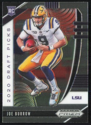 Joe Burrow 2020 Panini Prizm Draft Picks #105 RC LSU Tigers