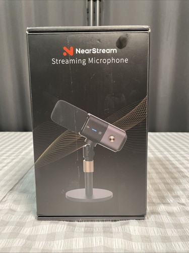 NearStream Noise-Cancelling XLR/USB Condensor Microphone w/Desktop Stand (AM25X)