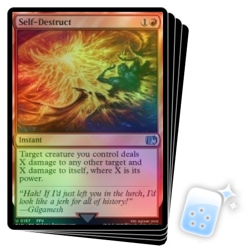 mtg foil 16枚 Fang, Fearless l'Cie (Borderless) Final Fantasy Foil for
