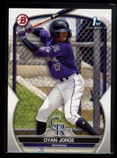 2023 Bowman #BP-22 Dyan Jorge Prospects