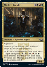 Masked Bandits - Foil Light Play, English Magic the Gathering MTG Streets of Cap