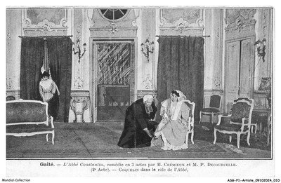 ASGP1-0006-ARTISTE - GAITE - L'ABBE CONSTANTIN - COMEDY IN 3 ACTS BY H-CREM