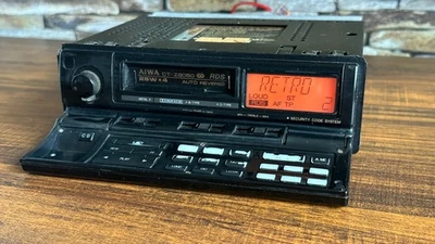 AIWA CT-Z8050RDS vintage cassette-tuner head unit - Bild 1 von 4