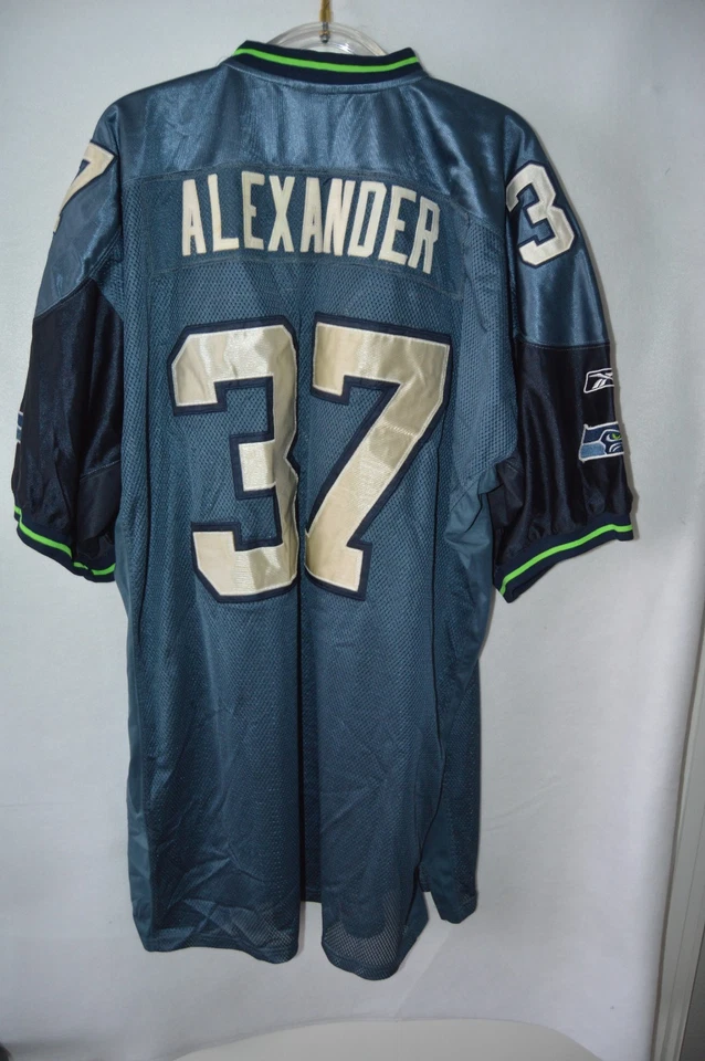 Футболка Seattle Seahawks Shaun Alexander No37 NFL Reebok размер 60 - Изображение 2 из 4