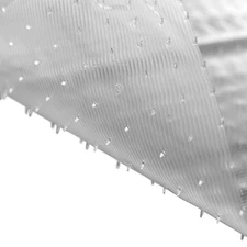 Clear Rug Pad Runner 27X12 Foot Floor Protector For Low Pile Carpets