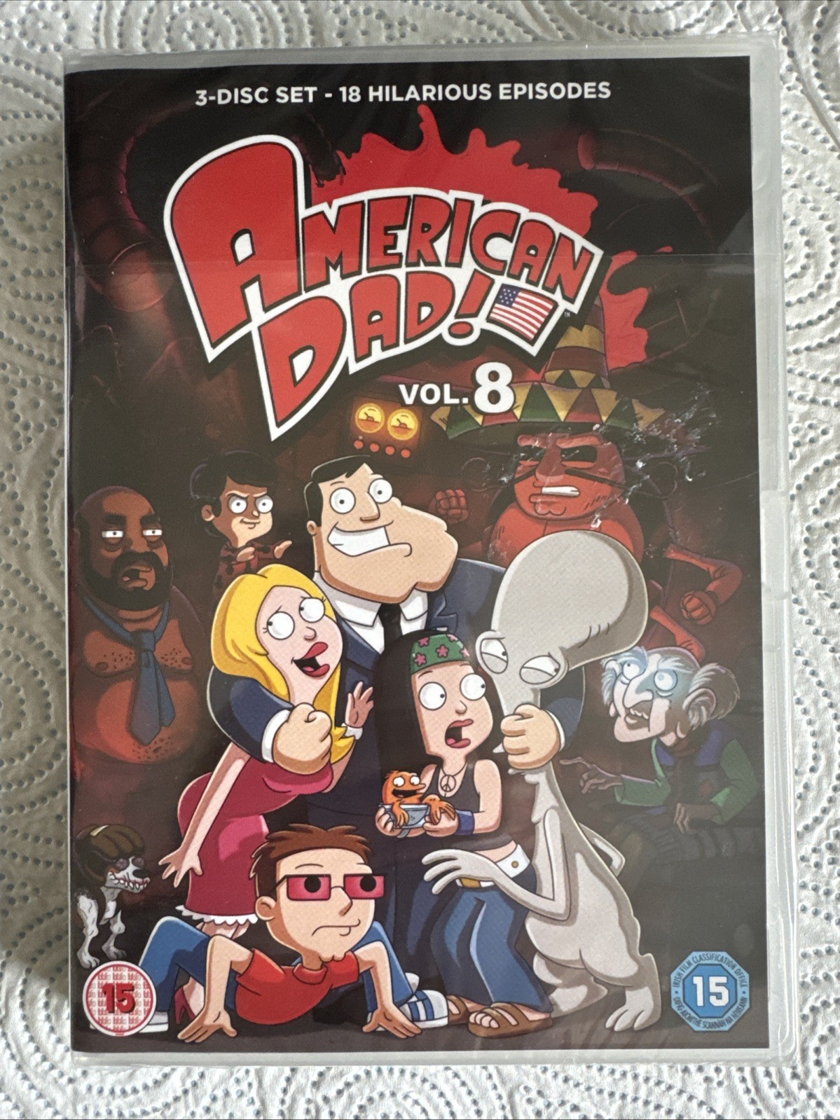 American Dad! - Series 8 - Complete (DVD, 2013)
