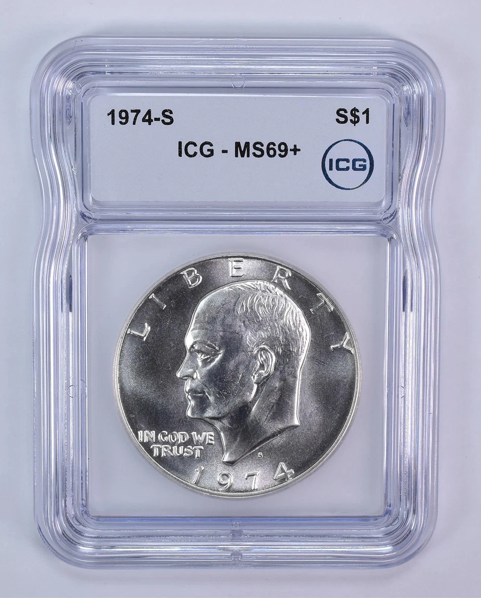 MS 69 Graded Eisenhower Dollars (1971-1978) for sale | eBay