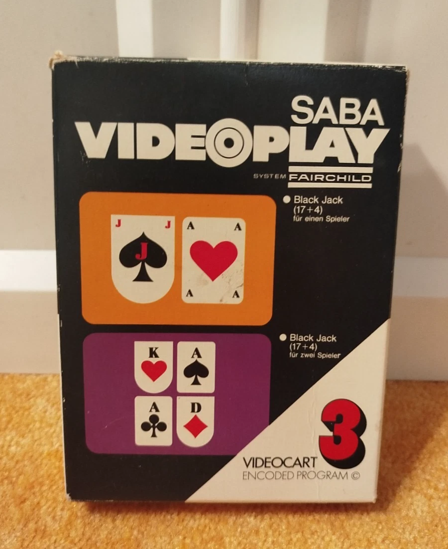 Lot De 4 Jeux Saba Videoplay / Fairchild – N°7, 8, 11 Et 18 Avec Emballage D’origine (Allemagne)