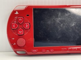 PlayStation Portable PSP 2001 Red God Of War Edition Console For Parts Or Repair