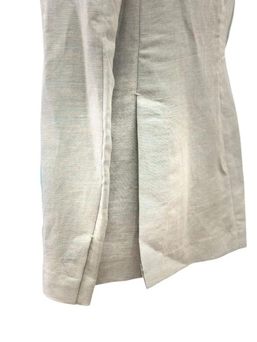 G. Inglese Jacket For Man light grey Single Breasted With 3 Pockets in contrast image 4