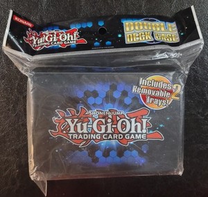 yugioh 5ds double deck box Amazon.com: Konami Yugioh Card Game Storage Red Dual Double Deck Box  (Version #3 main image 0