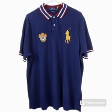 Polo Ralph Lauren Minimalist Big Logo Crest and Shield Short Sleeve Polo XL