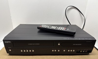 Sanyo Funai FWZV475F HDMI DVD Recorder/Player VCR Dubbing Combo W/Remote- Tested