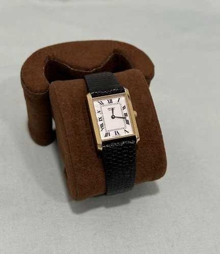 Vintage Seiko 4700-5099 Tank Women Watch 21mm White Dial Gold Tone - New Battery