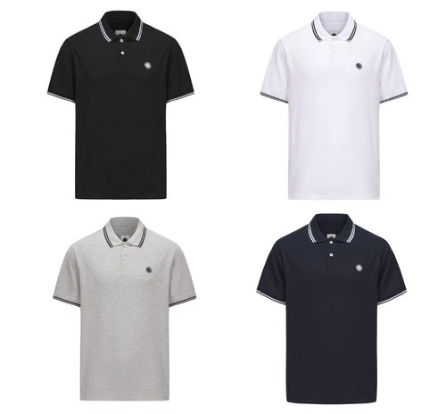 Pretty Green Tipped Barton Polo Shirt Short Sleeve Men's - All sizes