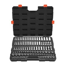 Socket Set, 104 Pieces, 3/8 inch Drive Socket...