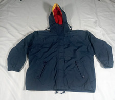 Vtg Hunt Club Colorblock Rain Jacket X-Large 80s 90s Retro Aesthetic Windbreaker