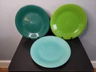 Set of 3 Fiestaware Assorted Colors 10.5" Dinner Plates