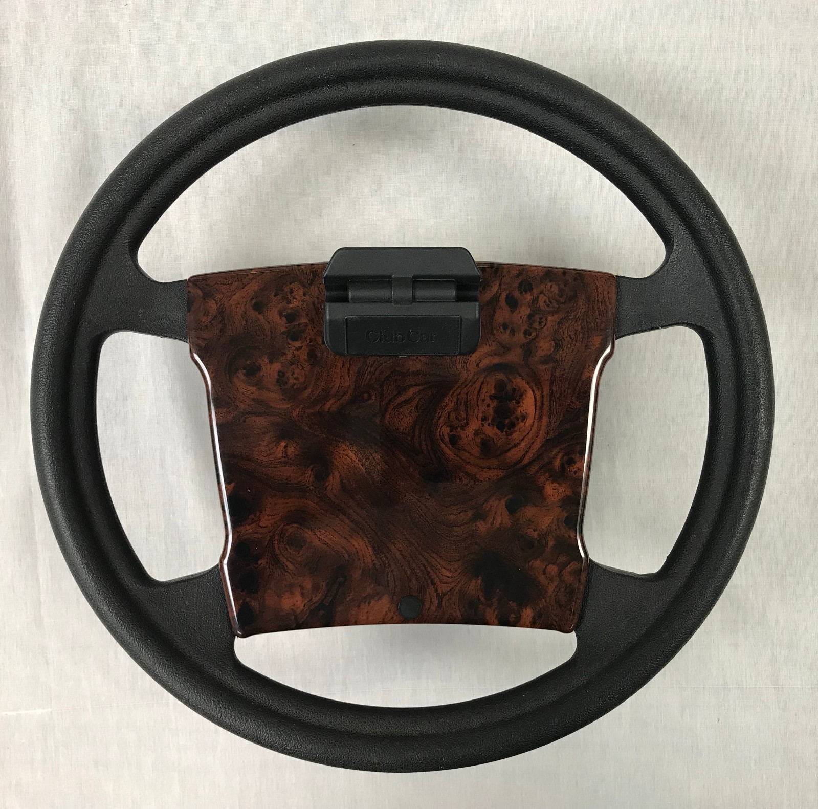 CLUB CAR DS GOLF CART STEERING WHEEL COVER - DARK WOODGRAIN