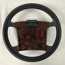 Club Car Ds Golf Cart Steering Wheel Cover - Dark Woodgrain Club Car Ds Golf Cart Steering Wheel Cover - Dark Woodgrain