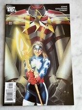 JSA #81 NICE Stargirl & STRIPE by Alex Ross in HG! (DC, 2006)
