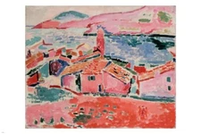 View Of Collioure HENRI MATISSE Fine Art Painting Poster 20x30 COLLECTORS!