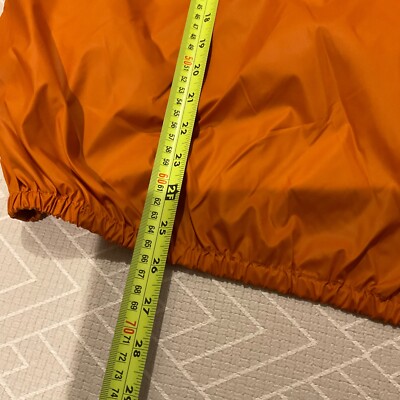 NWT Yeezy Men Size M SEASON 3 PACKABLE orange WINDBREAKER jacket  