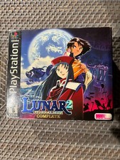 Lunar 2 Eternal Blue Complete (PlayStation 1 PS1) CIB W/ Pendant & Map FAST SHIP