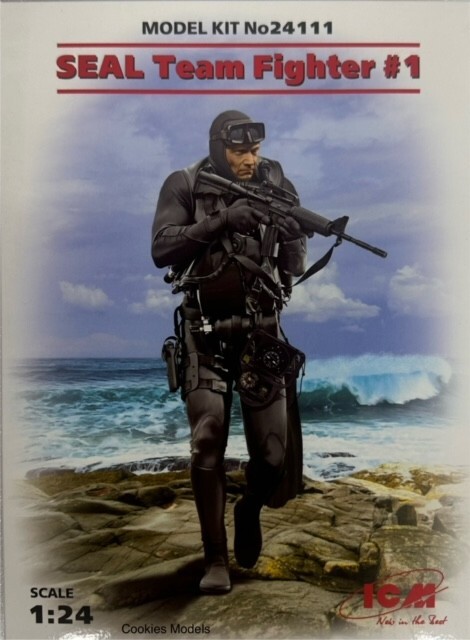 ICM SEAL Team Fighter #1 1/24 Scale Model Kit 24111
