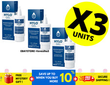 3 x HYLO GEL EYE DROPS 10ML