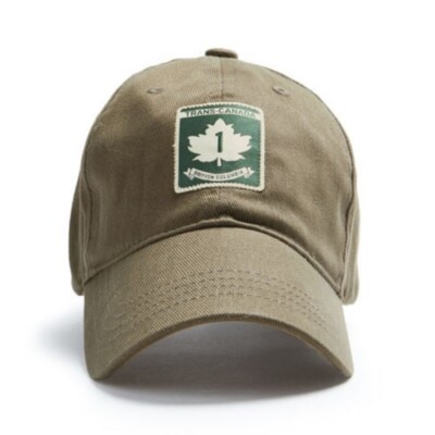 Red Canoe Trans Canada British Columbia Cap - Khaki - Hat is One Size Fits All