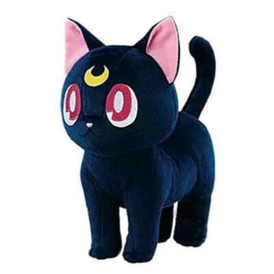 Anime Sailor Moon Luna Cat Stuffed Toy Plush Doll Plushie Gift 20Cm