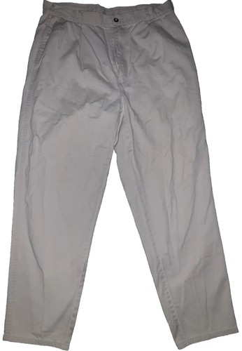 Brooks Brothers Men's Beige 100% Cotton Pants (Size: W34/L30) Vintage Designer!! - 第 1/11 張圖片